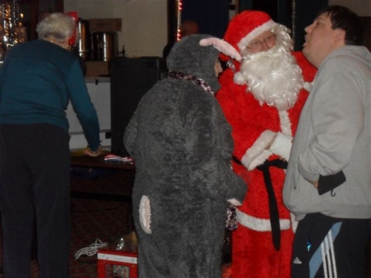 Santa and the Bunny