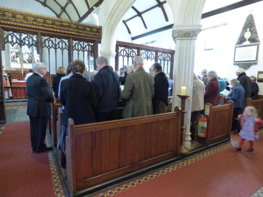 Bishop Sarah in the Church