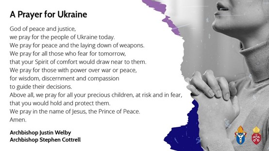 A Prayer for Ukraine