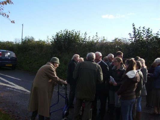 Rackenford~s Rememberance Service 2013