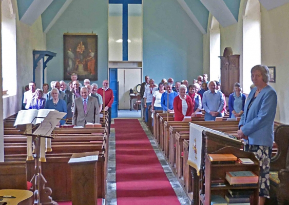 Withleigh Church Queen~s 90th birthday celebration